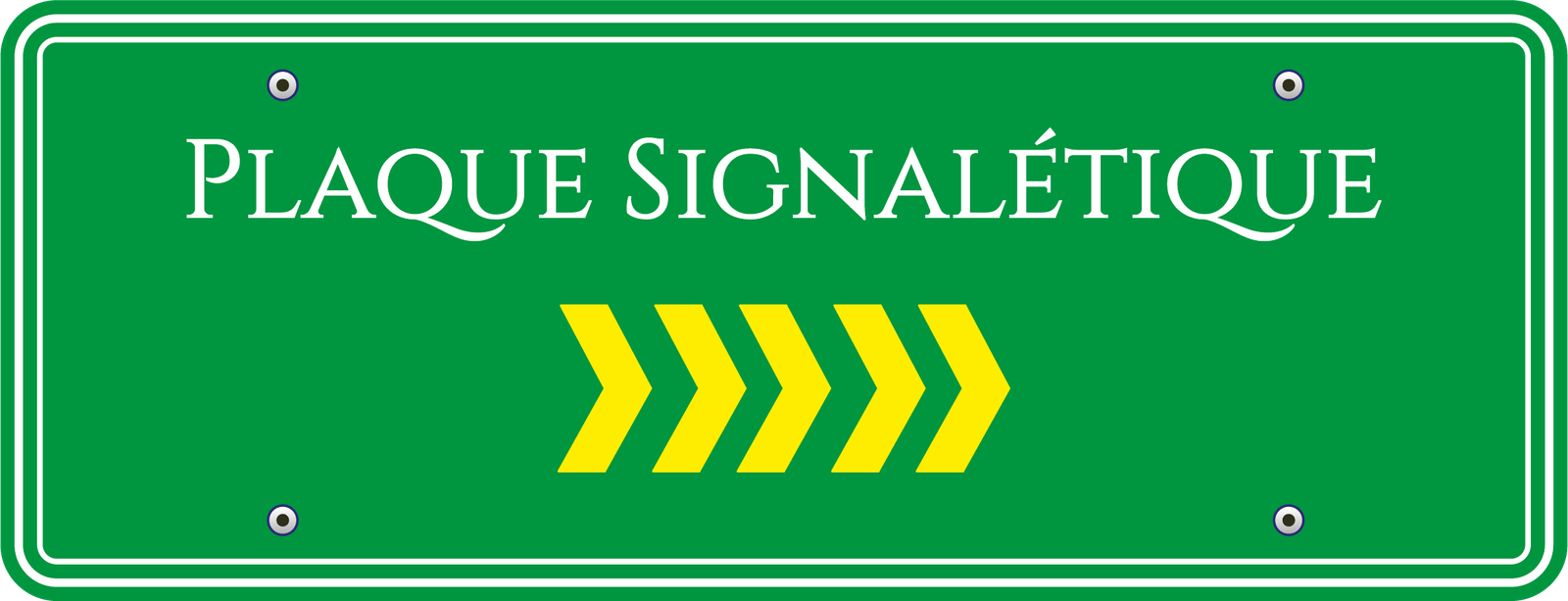 Plaque Signalétique - 